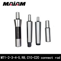 Morsekegelschaft MT1 MT2 MT3 MT4 MT5 B10 B16 B18 B22 C10 C12 C16 C20 R8 gerader Schaft Bohrfutterstange Gewinde mit flachem Schwanz