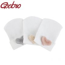Geebro Soft Newborn Baby Cotton Hospital Hats Children's Kids Girls Boys heart Beanie Headwear Toddler Soft Beanie Hat
