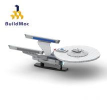 BuildMoc Raum schlacht Unternehmen-EINE durch dysnomia Heavy Cruiser Bausteine Modell Touren