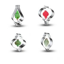 1pcs Christmas Lantern Metal Cookie Cutter Fondant Cake Decorating Tools Cupcake Topper Sandwich Stamp Mold