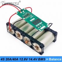 Turmera 4S 40A 20A 12,8 V 14,4 V 32650 32700 Lifepo4-Batterie BMS für Solarpanel und Elektroboot unterbrechungsfreie Stromversorgung 12 V
