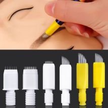 5 stücke Schorf-freies manuelle stift nadel Microblading tattoo klinge Licht sauerstoff nadel für nebel augenbrauen und lippen