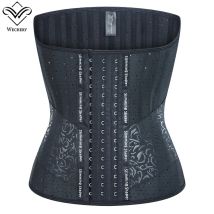 Aushöhlen Latex Taille Trainer 25 Stahl Knochen Frauen Abnehmen Mantel Hüftgürtel Control Gürtel Bauch Körper Shaper Cincher Shapewear