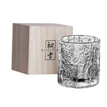Whiskey Glasses 8oz Old Fashioned Cups Cocktail Rocks Glasses with Coasters and Luxury Box Crystal Tumblers for Scotch, Bourb