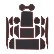 Smabee Gate Slot Pad for Toyota PRIUS 50 2015-2018 HYBRID 50 series Anti Slip Mat Accessories Non-Slip Pad Cup Holder
