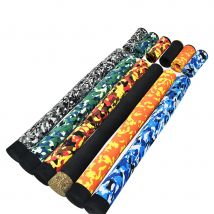 UCATCHOK Camouflage Spinning Angelrute Griff Ersatz Grip CAMO EVA Schaum Butt Reel Sitz Set DIY Rod Building oder Repair