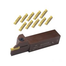 MGAH Hohe-ende frühling stahl für MGGN/MGMN400 Große palette 24/400mm 18mm Externe reverse ende gesicht Groove cutter Mechanische drehmaschine