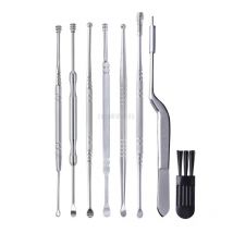 6-piece set/7-piece stainless steel ear picking tool set ear pick cleaning ear dirt picking earwax picking tool