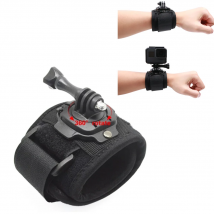 Rotazione di 360 gradi Gopro cinturino da polso cinturino da braccio per Gopro Hero 10 9 8 5 Xiaomi Yi 4K SJ4000 H9r Insta