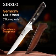 XINZUO 6 "zoll Küche Boning Messer Ebenholz Sehr Sharp Metzger Messer Edelstahl Knochen Fleisch Obst Gemüse Fisch Chef messer