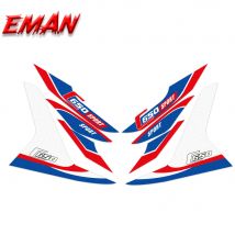 Passend für BMW C650 Sport 2019 C650 Aufkleber Motorradpedal Reflektierende Aufkleber Ganzkörper dekorativ