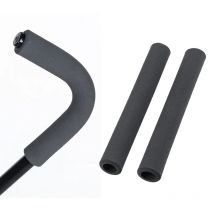 2Pcs/Set Stroller HandleBar Foam Cover Umbrella Pram Replacement Sponge Grip Armrest Protector Accessories Black Non-Slip
