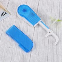 1pc Austauschbare Zahnseide Halter Dental Flosser Flache Draht Oral Zahnseide Abholen Ersatz Rack Mit 30 M Zahn zahnseide