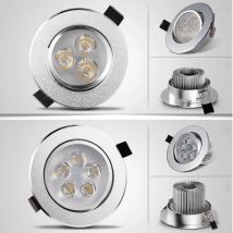 LED Downlight Dimmable Led light Ceiling Spot 6w 9w 12w 15w 21w 27W 36W 45W AC110-220V ceiling recessed Lights Indoor Lighting