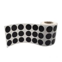 4​/5"(2cm) 900Pcs/Roll Black Splatter Splash Target Stickers Cover-up Patches for target shooting of all guns, airgun, BBs
