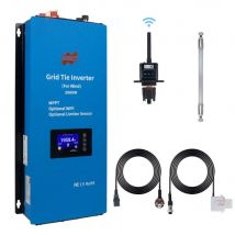2000W 48V Auf Raster Inverter mit Limiter Sensor Wind Turbine Generator MPPT WiFi Monitor Batterie