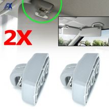 2X Für VW Amarok Beetle Bora Transporter T4 T5 T6 Passat B5 Polo Saveiro Sharan Golf 4 Touran EOS Caddy Campmob Sonnenblende Clips