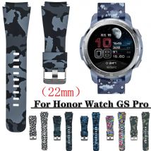 Für Honor Watch GS Pro Armband Magic Watch 2 46 mm Tarnmuster Silikonarmband Armband Sportarmband 22 mm Uhrenarmband