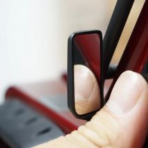 YEAHRUN Objektiv Reflektierende Auto Spiegel Rückspiegel für TRX-4 TRX4 Defender 1/10 RC Crawler Auto Modell Upgrade Teile Zubehör