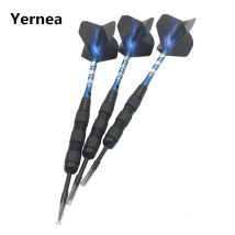 Yernea hochwertige Dart 3 Stück Stahls pitze Darts 20g profession elle Indoor-Sport-Unterhaltung spiel Blue Dart Wellen und Flug