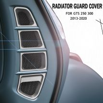 NEUE GTS 250 300 Links Rechts Heizkörper Schutz Grille Schutz Lünette Abdeckung Motorrad Für VESPA