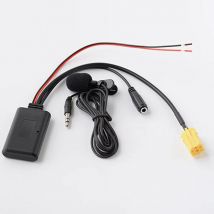Biurlink 150CM Auto Bluetooth Mikrofon Anruf Freisprecheinrichtung Adapter Bluetooth Aux Eingang Audio Kabel für Fiat Grande Punto
