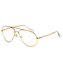 Chashma Brand Clear Eyeglasses Gold Glasses Frames Prescription Eyewear Oversized Eyeglass Frames For Men and Women