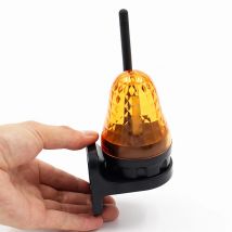 Uniwersalne zewnętrzne światło alarmowe LED 12V 24V 220V Stroboskopowe migające światło do montażu na ścianie Awaryjna lampa ostrzegawcza do otwierania bramy