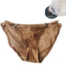 2021 European Cotton Underwear Sexy Lace Panties Low Waist Hollow Out Dot Briefs Seamless Comfortable Briefs Female Lingerie