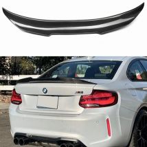 PSM-Stil Carbonfaser-Primer schwarzer Farbspoiler für BMW 2er F22 F87 M2 2014–2019 M235i M240i 218i