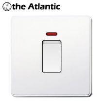 20A 45A Klimaanlage Wasser Heizung Gebläse Herd Schalter DP Power Switch High-Power Elektrische Geräte Weiß Kunststoff Rahmen