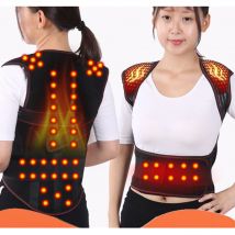 Tourmaline Self-heating Back Brace Lumbar Correction Belt Magnetic Therapy Shoulder Brace Support Back Posture Corrector Corset