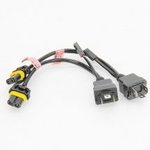 2pcs Bi Xenon H4 12V  cable wire Harness For H4 9003 Hi/Lo Bi-Xenon HID Bulbs Wiring Controllers Play and plug