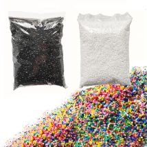 Schwarz + Weiß 2,6 mm Hama-Perlen, 72 Farben zur Auswahl, Kindererziehung, DIY-Spielzeug, Bügeln, Qualitätsgarantie, neue Perler-Perlen im Großhandel