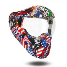 EnzoDate Face Shield Motorrad Sport Utility Dirt Bike ATV Paintball Bootfahren Sandschienen Schnee Schneemobilfahren