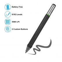 BOSTO Digitaler Stift, 8192 Druckstufen, batterieloser Stift für BOSTO BT-16HDT/BT-16HDK/BT-16HD/BT-22U MINI/BT-22UX