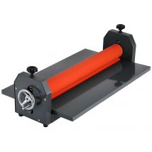 SucceBuy 29.5x1 inch Manual Cold Roll Laminator Machine Document Plasticizer Fits Poster Painting Photo Book Cover A3 A4 Paper