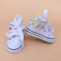 Tilda Canvas Sneaker For Paola Reina Dolls,Fashion Toys Boots for KPOP 1/4 Doll Sneaker for Corolle Dolls Accessories 5.5cm