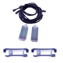 Car interior Rear LED Footwell Light foot Lamp Cable For Passat B6 Golf 5 6 MK6 A1 A3 A4 A6 A8 Q3 Q5 Q7 SEAT Toledo ALHAMBRA