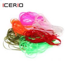 ICERIO 20 Stück Kiley's Scud Caddis Pupa Nymph Skin Fliegenbindematerialien können aus Latex-Flügeletuis und Muschelrücken aus gedehnt werden