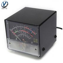 Tragbare FT857 FT897 Metall Fall Power Meter Multifunktions Digitale Empfangen Emission Display Welle Externe S Meter SWR Power Meter