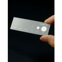 Cross Dot Min 0.01mm Glass Microscope Stage Micrometer Calibration Slide with Scales