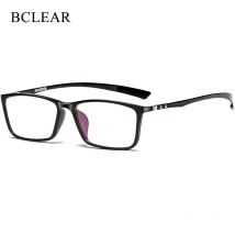BCLEAR Ultraleicht Carbon Faser Optische Gläser Rahmen Business Myopie Hyperopie Brillen Rahmen Brille Männer Frauen Mode