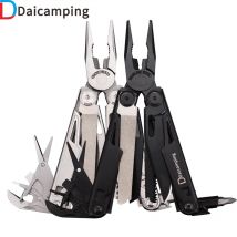 Daicamping DL12 Clip Multifunktionale Klemmen 7CR17MOV Klappmesser Werkzeuge Multitools Kabel