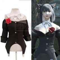 Final Fantasy XIV FF14 Cosplay Nashu Mhakaracca Cosplay Kostüm Party Weihnachten Halloween Nach Maß