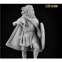 1/24 75mm alte Ritter stehen mit BASIS Harz abbildung Modell kits Miniatur gk Unassembly Unlackiert