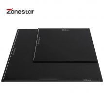 ZONESTAR SuperBase Vetro temperato Rivestito Facile Da Rimuovere 3D Platform Stampante Riscaldata Costruire Superficie della Piastra Compatibile per MK2 MK3