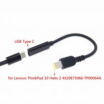 DC USB Typ C Power Adapter Stecker Konverter Laptop Lade Kabel für Lenovo ThinkPad 10 Helix 2 4X20E75066 TP00064A
