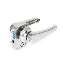 RV Toilet Door Lock Bathroom Door Lock Multifunction RV Caravan Boat Latch Handle Knob Locks For Furniture Hardware Accessories