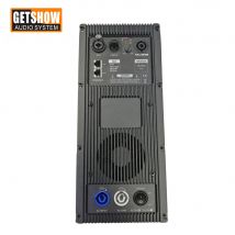 RMS 2400 W professioneller Lautsprecherplattenverstärker, 1 Eingang, 2 Ausgänge, Klasse-D-Verstärkerplatine mit DSP-Prozessor